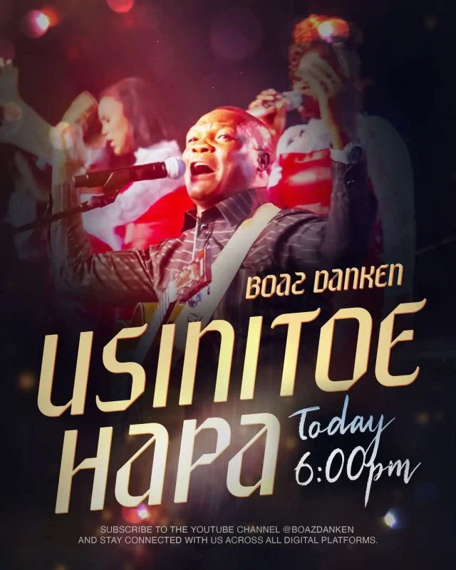 AUDIO Boaz Danken – Usinitoe Hapa Mp3 Download Side Makini Blog AUDIO Boaz Danken – Usinitoe Hapa Mp3 Download Side Makini Blog
