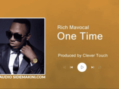 AUDIO Rich Mavoko – One Time Mp3 Download Side Makini Blog