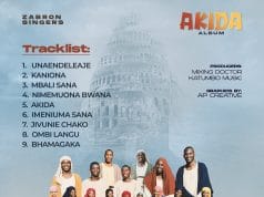 ALBUM Zabron Singers – Akida Official Tracklist Artwork Cover Mp3 Download Side Makini Blog