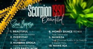 ALBUM Sam Mapesa – Scorpion1990 “Beautiful” Official Tracklist Album Artwork Cover Mp3 Download Side Makini Blog