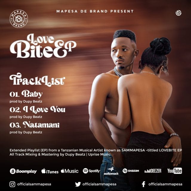 EP Sam Mapesa – Love Bite Official Tracklist Artwork Cover Mp3 Download Side Makini Blog EP Sam Mapesa – Love Bite Official Tracklist Artwork Cover Mp3 Download Side Makini Blog
