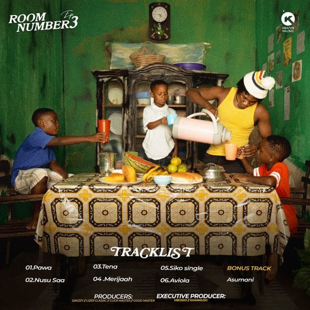 EP Mbosso – Room Number 3 Official EP Tracklist Artwork Cover Mp3 Download Side Makini Blog