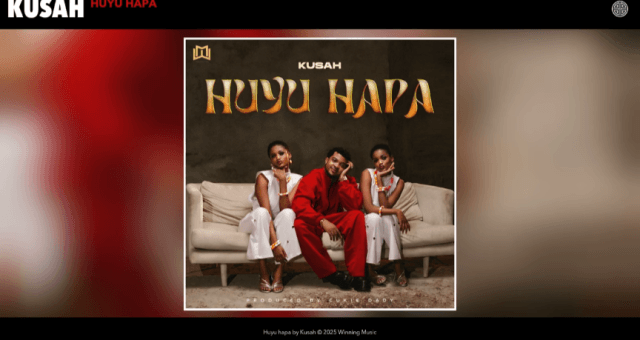 AUDIO Kusah – Huyu Hapa Mp3 Download Side Makini Blog AUDIO Kusah – Huyu Hapa Mp3 Download Side Makini Blog