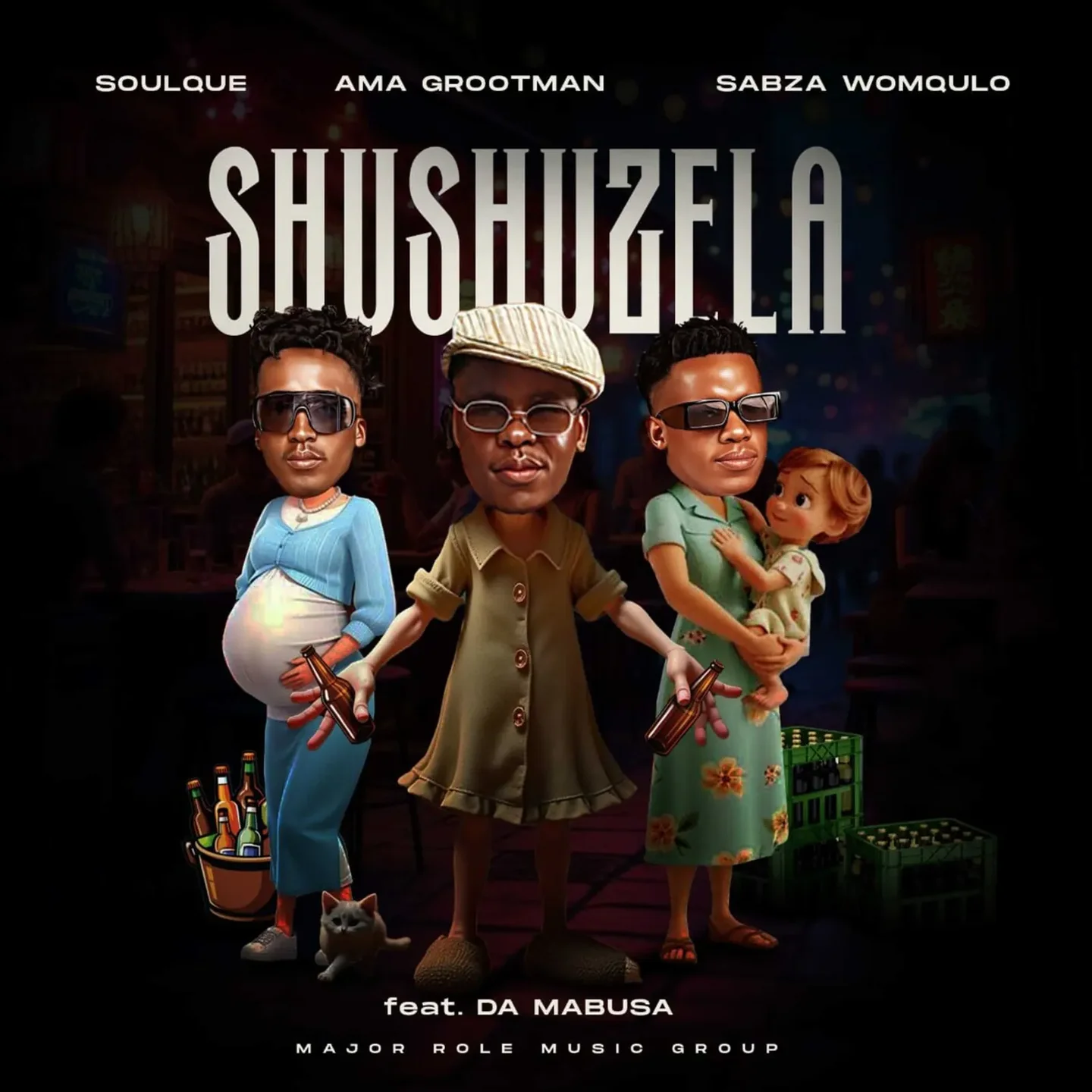 AUDIO SoulQue Ft Ama Grootman, Sabza Womqulo & Da Mabusa – Shushuzela Mp3 Download Side Makini Blog