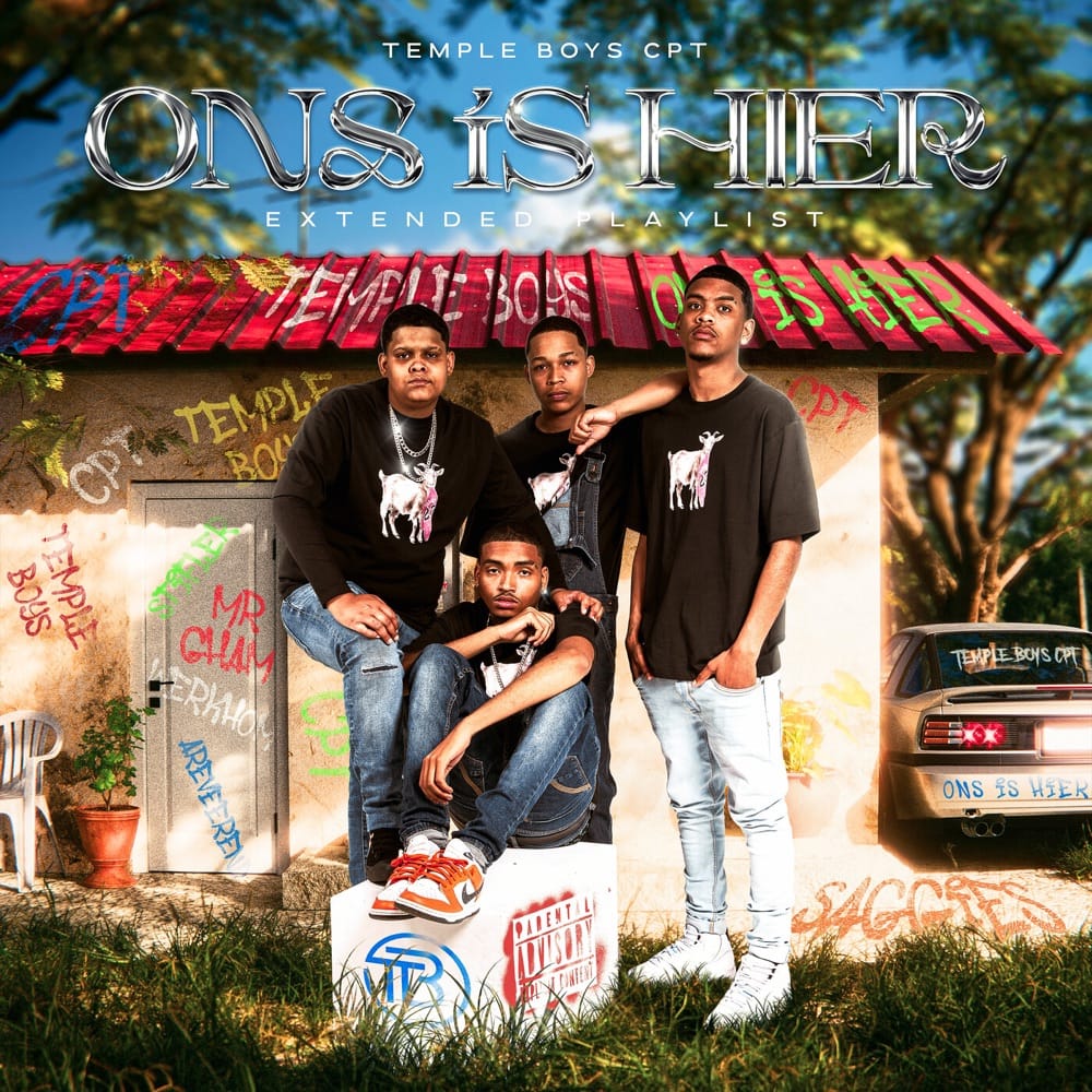 Temple Boys Cpt Ft Woza Carlito & Kello Cpt – We Go Boss EP Temple Boys Cpt – Ons is Hier Official EP Artwork Cover Mp3 Download Side Makini Blog