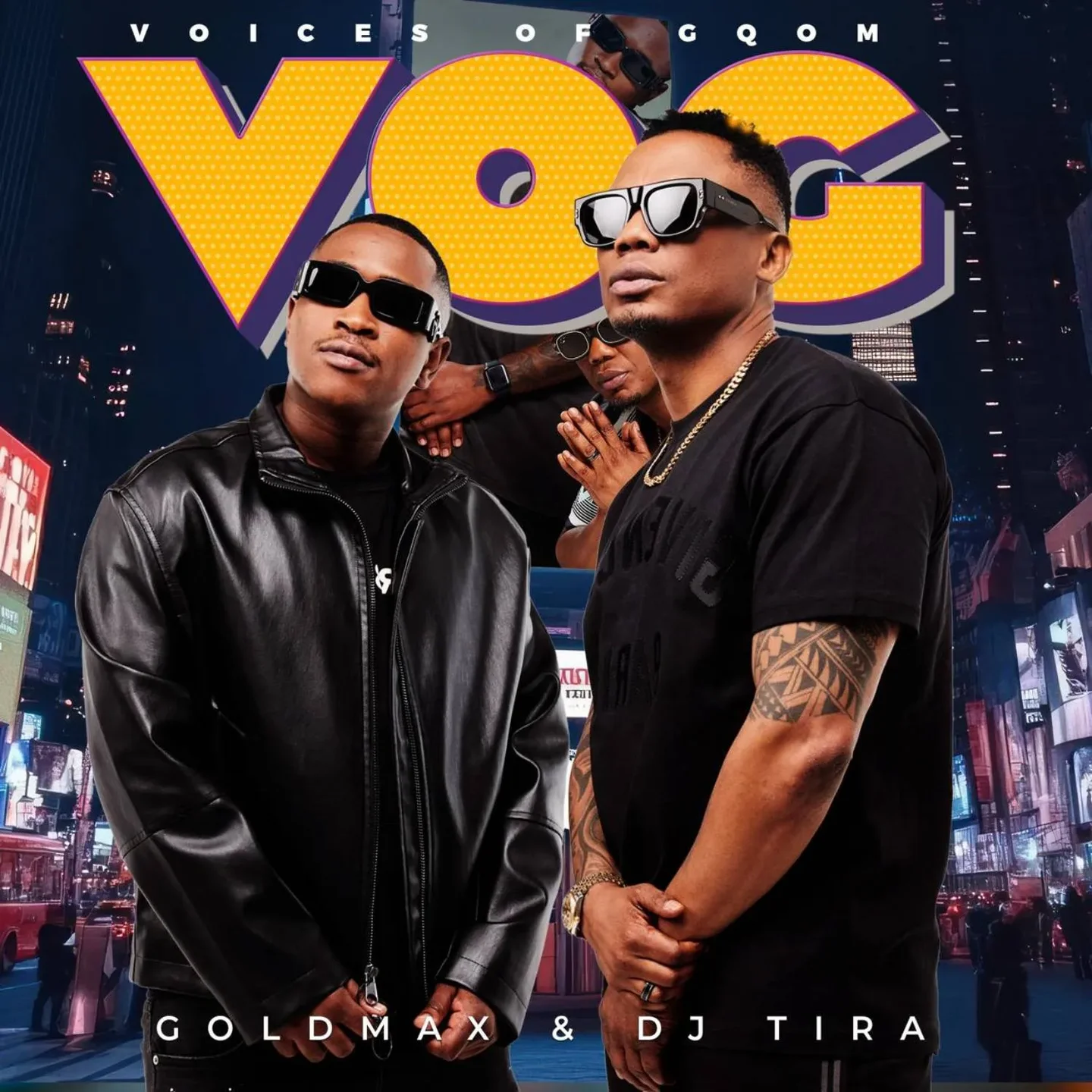 ALBUM Goldmax & DJ Tira – Voices Of Gqom Official Album Artwork Cover Mp3 Download Side Makini Blog