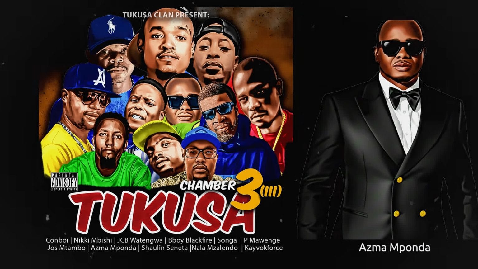 AUDIO Nikki Mbishi x Azma Mponda x ConBoi x Songa x P Mawenge x Jcb – Tukusa 3 III Mp3 Download Side Makini Blog