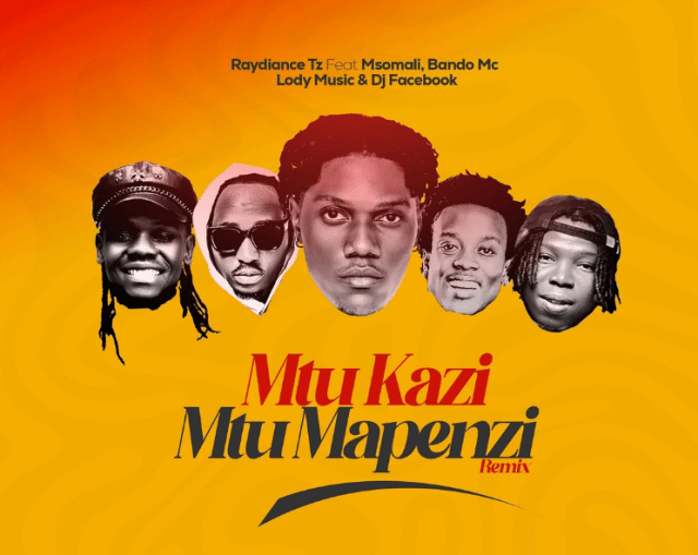AUDIO Raydiance TZ X Msomali X Bando Mc X Lody Music X DJ Facebook – Mtu Kazi Mtu Mapenzi Remix Mp3 Download Side Makini Blog